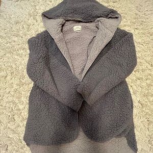 Urban Outfitters Carmella reversible hooded teddy jacket